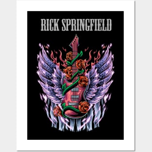 RICK SPRINGFIELD BAND Posters and Art